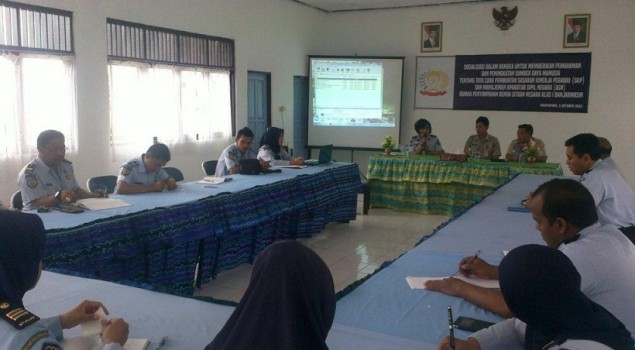 Pegawai Rupbasan Banjarmasin Dibekali Pengisian SKP dan Manajemen ASN