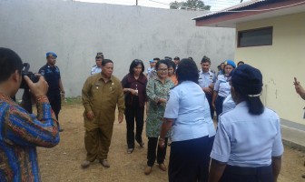 Menteri Pemberdayaan Perempuan dan Perlindungan Anak Kunjungi Lapas Tual