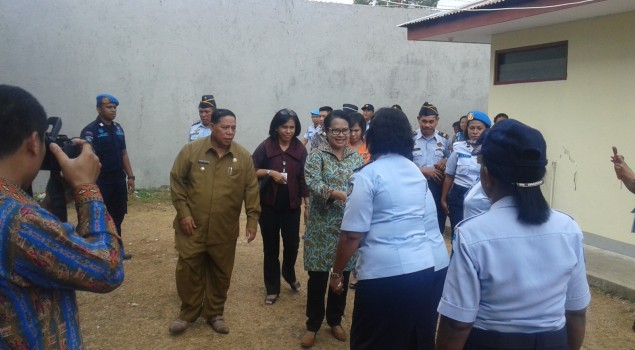 Menteri Pemberdayaan Perempuan dan Perlindungan Anak Kunjungi Lapas Tual