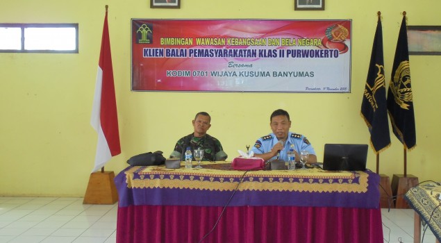 Wawasan Kebangsaan dan Bela Negara untuk Klien Bapas Purwokerto