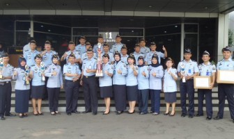 Rebut Juara Umum, Kontingen Harumkan Ditjen PAS