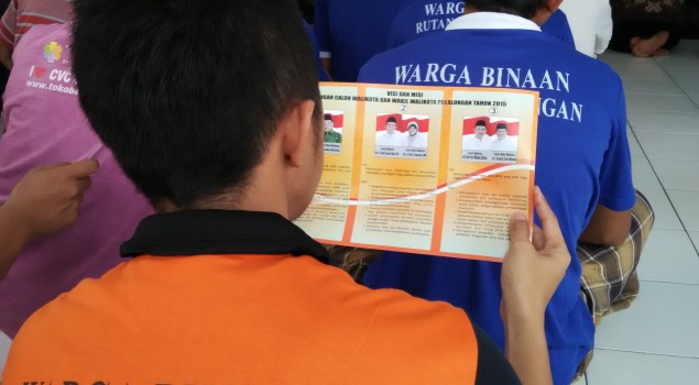 WBP Rutan Pekalongan Ikuti Sosialisasi Pilkada Kota Pekalongan