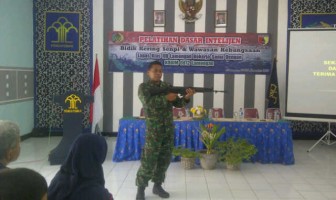 Lapas Lamongan Beri Latihan Bela Negara, Intelijen dan Menembak Untuk Petugas
