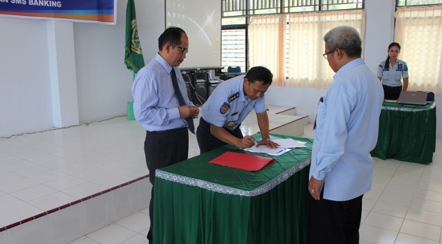 Pegawai Rupbasan Kendari Dapat Fasilitas BRIguna Umum dari BRI