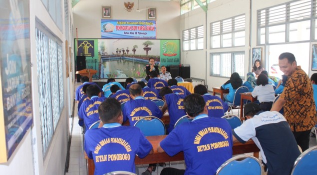 Tingkatkan Kualitas SDM,  Rutan Ponorogo Beri Assesment untuk Warga Binaan
