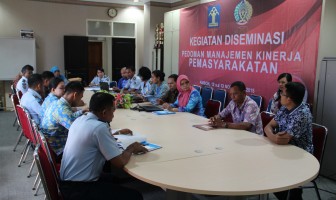 18 Petugas Ikuti Diseminasi Pedoman Manajemen Kinerja Pemasyarakatan