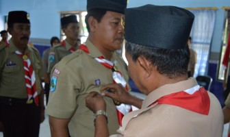 Ketua Kwartir Cabang Gerakan Pramuka Tuban Lantik Kalapas Tuban