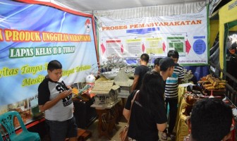 Hasil Karya WBP Lapas Tuban Disukai Masyarakat