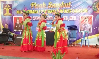 WBP Lapas Wanita Malang Gemulai Suguhkan Tari Banjar Kemuning