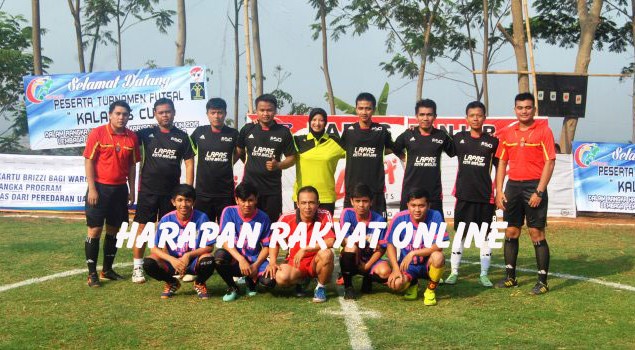 Turnamen Futsal Lapas Banjar Diikuti LSM dan Instansi Luar Lapas