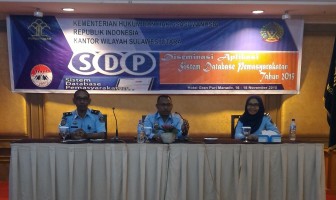 Ayorbaba: Maksimalkan Laporan SDP di UPT Pemasyarakatan