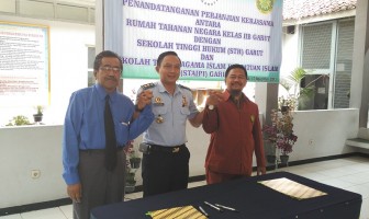 Rutan Garut Teken MoU Pengabdian Masyarakat dengan STH & STAI Garut