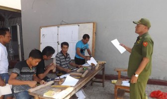 Pelatihan Meubelair, WBP Jeneponto Terima Materi Pengenalan Alat