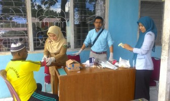 Lapas Pariaman beserta Dinkes Periksa Kesehatan WBP