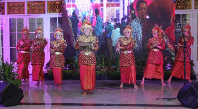WBP Lapas Wanita Palembang Tampil Cantik Bawakan Tari Tanggai