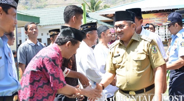 Salut Pembinaan Keagamaan di Lapas Gorontalo