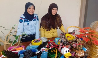 Hasil Karya WBP Rutan Pinrang Dipamerkan