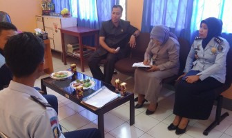 Jalin Koordinasi, Kasi Binadik Lapas Watampone Bertandang ke PN Watampone