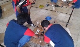 14 WBP Lapas Tabanan Ikuti Latihan Instalasi Listrik