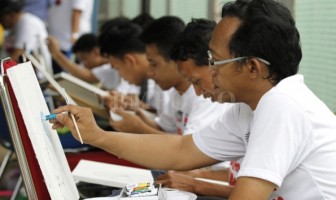 Seratus Napi Yogyakarta Melukis Bareng 50 Maestro
