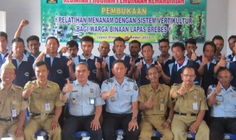Lapas Brebes Adakan Pelatihan Berkebun bagi WBP