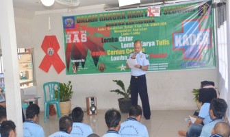 Rutan Samarinda Adakan Lomba Peringati Hari AIDS Sedunia