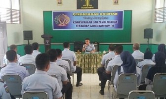 Karutan Pelaihari Sosialisasikan Aturan Hukdis & Sanksi Administratif