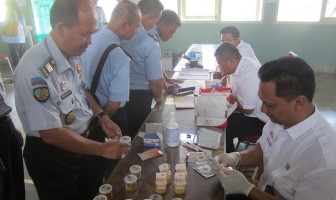 Petugas Pemasyarakatan se-Wonosari Negatif Narkoba