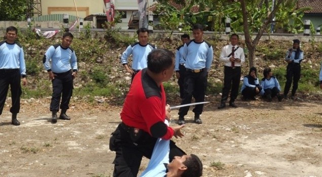 Rupbasan Wonosari Beri Pelatihan Bela Diri Praktis untuk Petugas