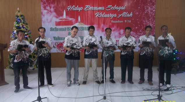 Natal Bersama di Lapas Wirogunan, Bimas Kristen Kemenag DIY Kagumi Paduan Suara WBP