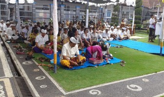 Satu Hari, Lapas Tabanan Peringati 3 Ibadah Keagamaan