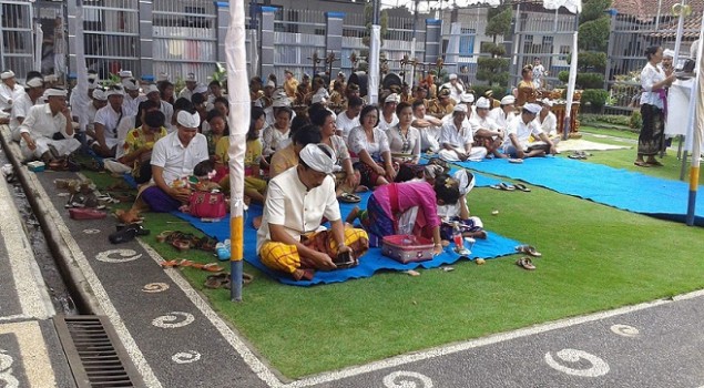 Satu Hari, Lapas Tabanan Peringati 3 Ibadah Keagamaan