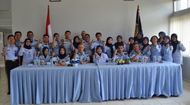 Pecahkan Solusi, Rupbasan Makasar Kunjungi Rupbasan Bandung