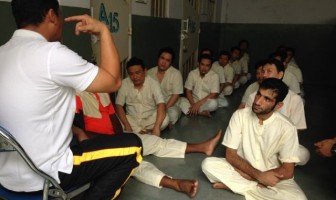 Kalapas Gunung Sindur Tatap Muka dengan Penghuni Blok Narkoba