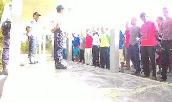 Petugas Lapas Ternate Geledah Kamar Hunian WBP