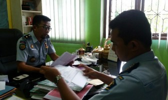 Kepala Pos Bapas Siak Konsultasi ke Bapas Pekanbaru