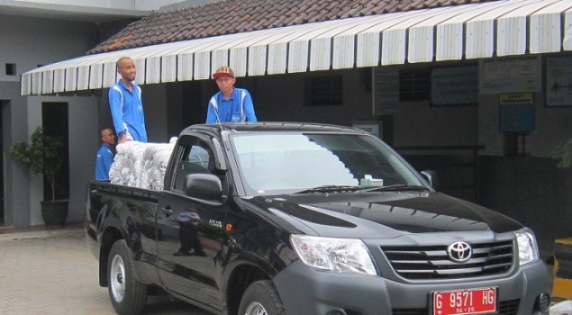 Pinjaman Mobil Bak Terbuka Bantu Kelancaran Pembinaan di Lapas Brebes