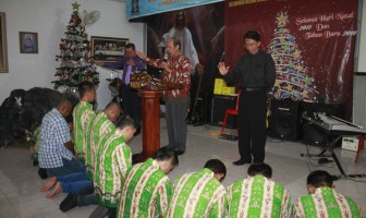 Lapas Semarang Gelar Perayaan Natal dan Pemberian Remisi