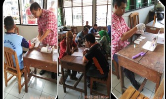 43 WBP Lapas Bitung Jalani Mobile VCT