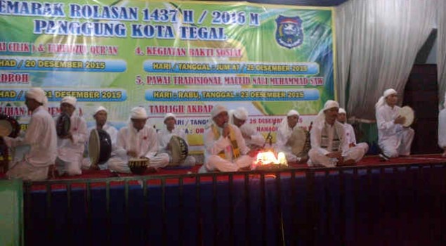 15 WBP Lapas Tegal Tampil di Festival Rebana Hadroh se-Tegal