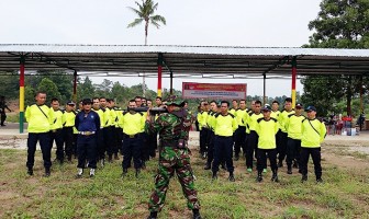 Petugas Pemasyarakatan se-Bangka Latihan Menembak Bersama Kodim 0413