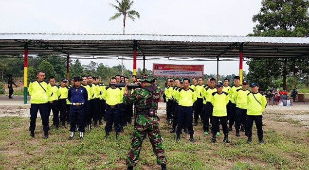 Petugas Pemasyarakatan se-Bangka Latihan Menembak Bersama Kodim 0413