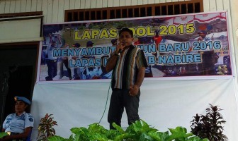 30 WBP Lapas Nabire Bersaing di Lomba Karaoke