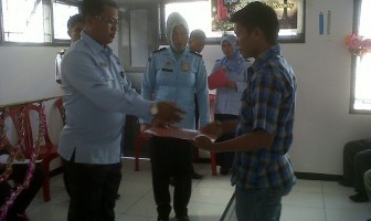 Bahagianya WBP Penerima Remisi Khusus Natal