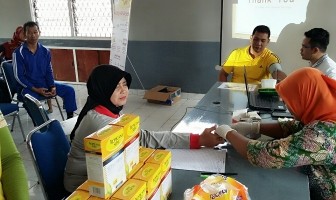 Pegawai Lapas Pangkalpinang Cek Gula Darah & Tensi