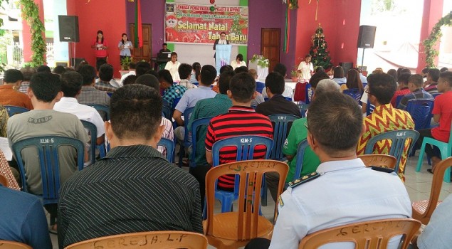 Lapas Bitung Rayakan Natal Berbalut Toleransi Beragama