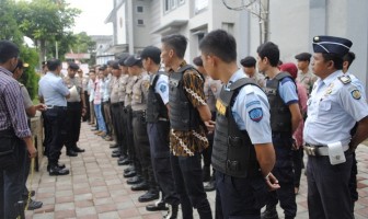Dirazia Petugas Gabungan, Rutan Rangkasbitung Nihil Barang Terlarang