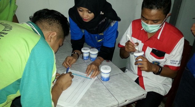 Dites Urin, 45 Napi Rehab Lapas Kotabaru Negatif Narkoba