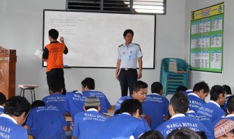 42 WBP Rutan Pekalongan Ikuti Ujian Kejar Paket
