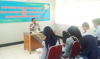 Evaluasi Kinerja Rutan Garut, Pegang Teguh 1T 5K